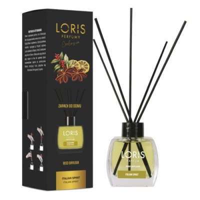 Loris Italian Spirit - Kambario kvapas, aromato difuzorius su lazdelėmis 120 ml