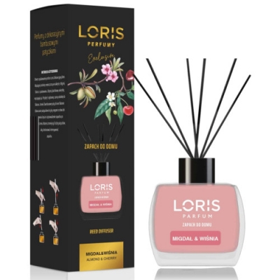 Loris Almond & Cherry, Home Reed Diffuser - 120 ml