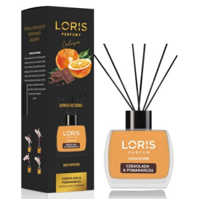Loris Chocolate & Orange, Home Reed Diffuser - 120 ml