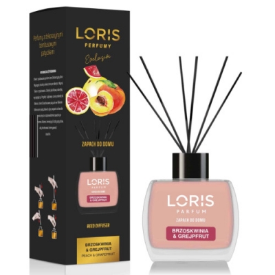Loris Peach & Grapefruit, Home Reed Diffuser - 120 ml