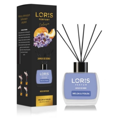 Loris Melon & Violet, Home Reed Diffuser - 120 ml