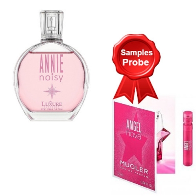 Luxure Annie Noisy 100 ml + Perfume Sample Thierry Mugler Angel Nova