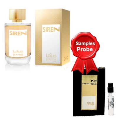 Luxure Siren 100 ml + Perfume Sample Spray Mancera Pearl