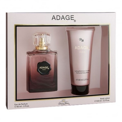 Paris Bleu Adage - Set for Women, Eau de Parfum, Bodylotion