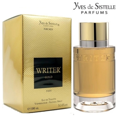 Paris Bleu Yves De Sistelle Writer Gold - Eau de Parfum for Men 100 ml