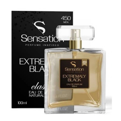 Sensation 450 Men Extremaly Black - Eau de Parfum for Men 100 ml